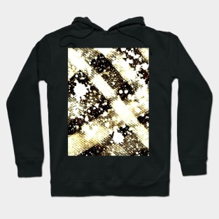 black and white bleach effect texture design Hoodie